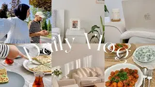 97| Ev İşi Biter Mi? Dip Köşe Temizlik 🫧 Akşam Yemeğinde Fellah Köfte 🍽️Sabah Kahvaltısı🥞Sessiz Vlog