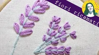Fiori semplici ricamati | Punto Margherita | Punto Nodino | Ricamo per Principianti