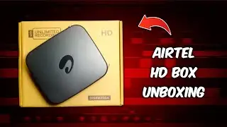 Airtel HD Setup Box Unboxing & Review | Airtel Digital Tv : D1SSMZ00A | Airtel New box 2024