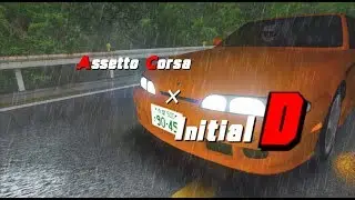 [Assetto Corsa × Initial D]S14 vs AE86 @Myogi (Eng sub/中字)