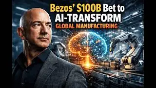 Bezos $100B AI Manufacturing Bet — Inside Project Prometheus