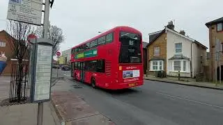 Buses In Kingston, Cromwell Road Bus Station. (11.2.2023)
