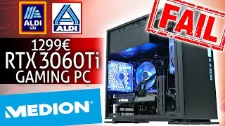BESSER als selbst bauen?? MEDION Erazer P10 RTX 3060Ti Test