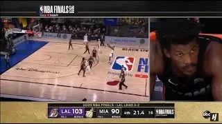 Dwight Howard hit a 3 in the nba finals