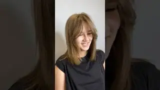 Каскад бывает разным #женскаястрижка #преображение #каскад #челка