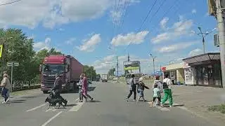 Барнаул, Ленинский проспект   --   Барнаул, проспект Космонавтов (ул. Малахова)