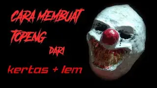 cara membuat topeng dari kertas/how to make a mask out of paper