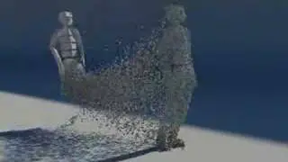 Particle Flow - Biped Particulas