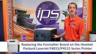 HP P4015/P4515 - Replacing the Formatter Board
