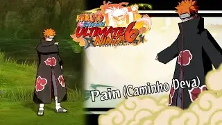 Pain (Deva Path), Moveset Teaser | Naruto Shippuden: Ultimate Ninja 6 Alpha 3.0