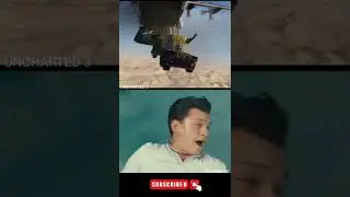 Uncharted 3 Vs Uncharted Movie 😳 | #uncharted #short #shorts #film