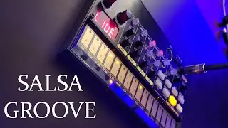 How to make a SALSA GROOVE on the Korg Volca Beats