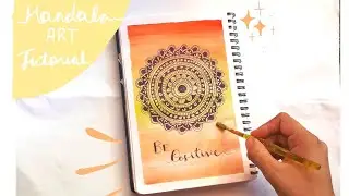 How to draw mandala art for beginners | Easy mandala art for beginners | Step by step tutorial