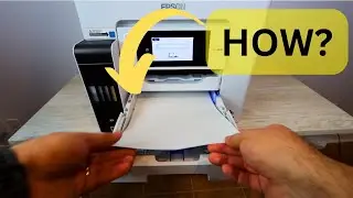 How To Load Photo Paper Into An Epson Printer