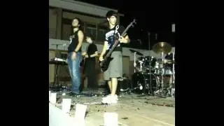 Metal group at school last day in Athens