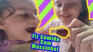 Fiz Comida Com Massinha!