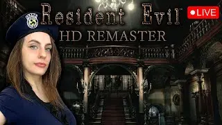 LIVE 🔴 Resident Evil 1 Remake First Playthrough [4]
