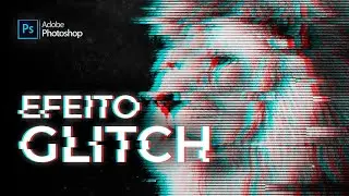 Como fazer EFEITO GLITCH no Photoshop | Tutorial