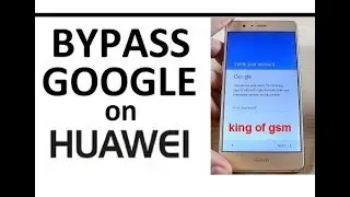 Huawei P9 Lte Reset Bypass FRP google account