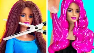 Barbie Bebeği İçin Fantastik Hileler ve El Sanatları 😍🎎 Kızlar İçin En İyi El Sanatları