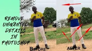 How to remove unwanted parts of a photo in photoshop cc (2021) |Spot Healing Brush | manipulation