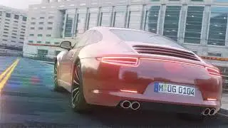 Blender Porsche Ad | Eevee Render Animation