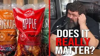 Do Different Flavored Pellets REALLY Make a Difference? | HowToBBQRight Podcast Clips