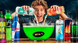 MIXED 49 DIFFERENT ENERGY DRINKERS