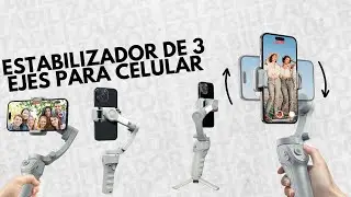 Estabilizador Gimbal de 3 Ejes para Celular - Comprapolis
