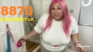 BBW ADELESEXYUK USING HER TIK TOK EXERCISE MACHINE 8870