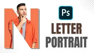 Letter Portrait Effect | Photoshop Tutorial