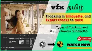 Tracking in Silhouette and Export tracks to Nuke | Point, planar, mocha track 