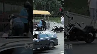 Байкеры помогли бабушке