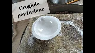 Come preparare il crogiolo per la fusione dell'argento