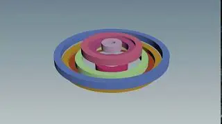 Houdini - Sine rings (scene file March 12)