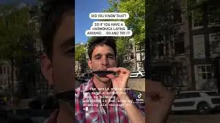 The harmonica is the ONLY instrument that lets you…