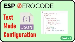 [Tutorial] ESP ZeroCode : Text Mode Configuration - I