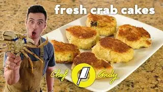 Fresh Crab Cake Recipe // Chef Andy