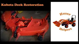 Kubota G1800 - RC54-G20 Bearing Replacement and Deck Restoration