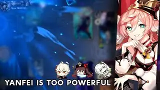 Yanfei Overload is too powerful they decided to concede | Genshin Impact TCG