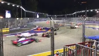 Singapore Grand Prix 2017 Vettel vs Verstappen