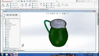 FLASK DESIGN BY LOFT IN SOLIDWORKS 2017