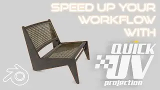 QUICK UV PROJECTION ADDON FOR BLENDER DEMO 1