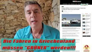 Die Fähren in Griechenland müssen 