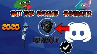 Bot Discord account generator 2020