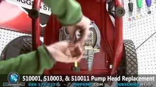 How to Replace The Head On Your 510001, 510003, & 510011 Pump