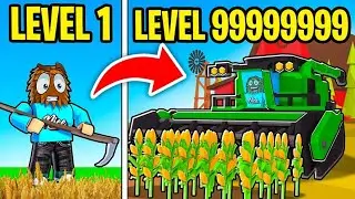 Making The Largest Wheat Farm In Roblox