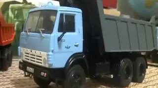 КАМАЗ-5320 от DeAgostini Грузовики СССР переделка в самосвал обзор 