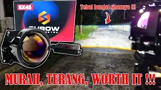 Mantul sinarnya !!! Review Projector Biled Surow SX45
