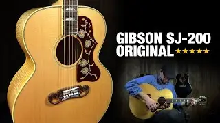 Gibson SJ-200 Original - New 2020 Gibson Acoustic Model!